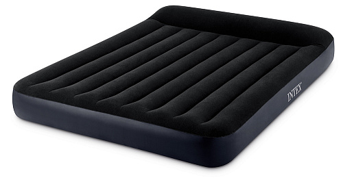 													Надувной матрас INTEX Pillow Rest Classic Airbed 152х203х25 см. черный 64143 фото 5